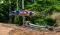 Corvette dirt ramp stunt