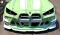 Bold Green-and-White BMW M3 