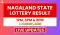 Nagaland State Lottery Result Today 8 PM 4 August 2025