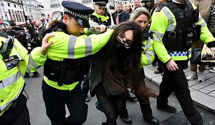 Central London Palestine Protest