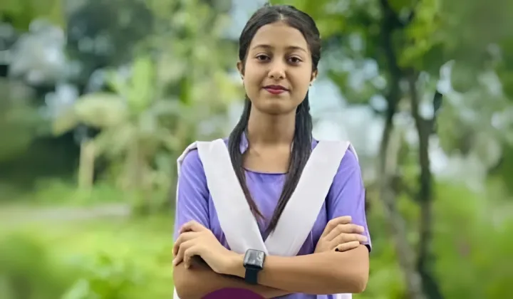 Archita Phukan School Picture
