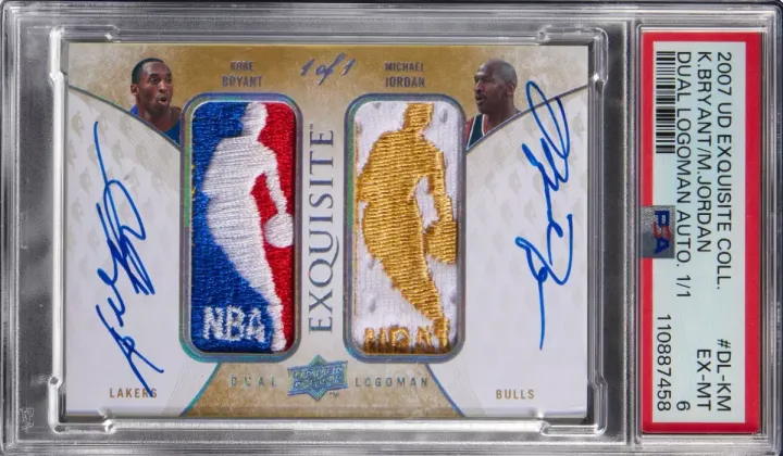 Kobe Bryant and Michael Jordan Sports Card Auction