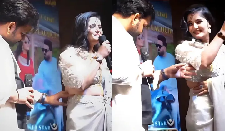 Pawan Singh Anjali Raghav Video