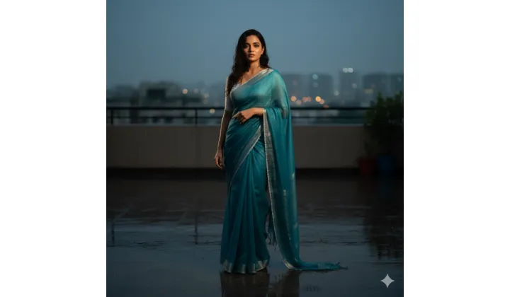 Rain-Kissed Terrace Evening