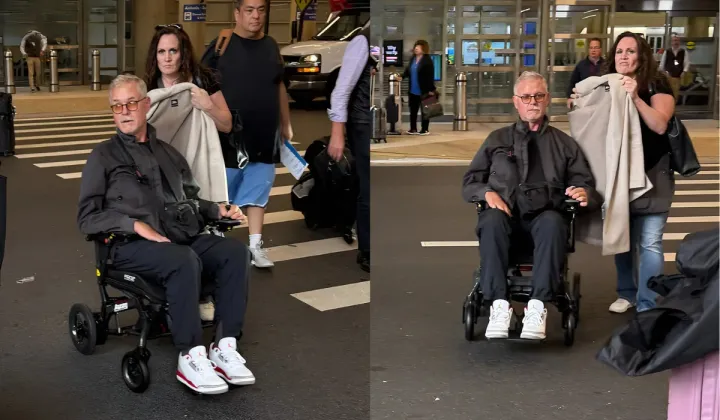 Eric Dane Wheelchair