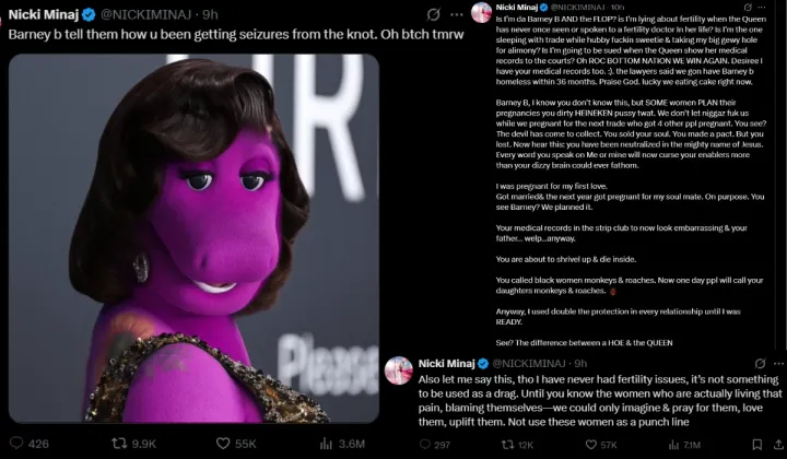 Nicki Minaj Tweet