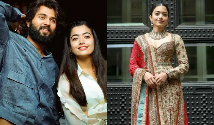 Rashmika and Vijay Devarakonda Engagement