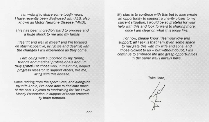 Lewis Moody Motor Neuron Disease