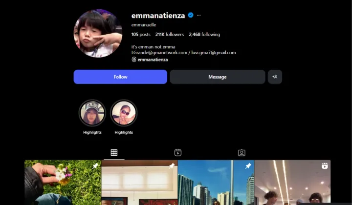 Emman Atienza Instagram