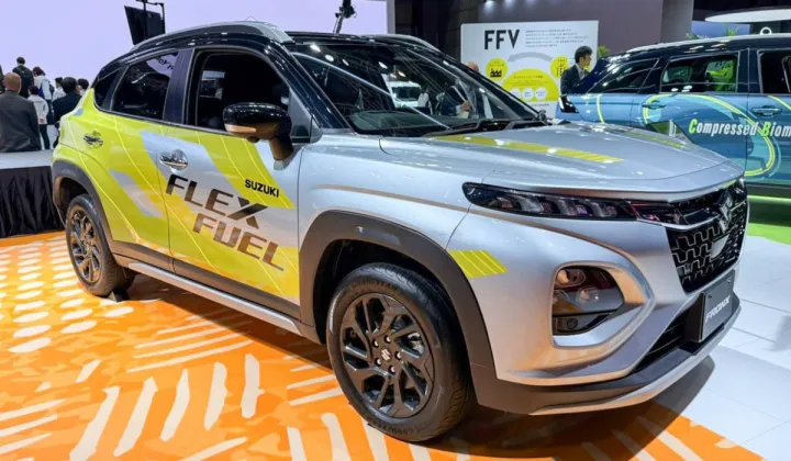 maruti fronx flex fuel japan mobility show 2025