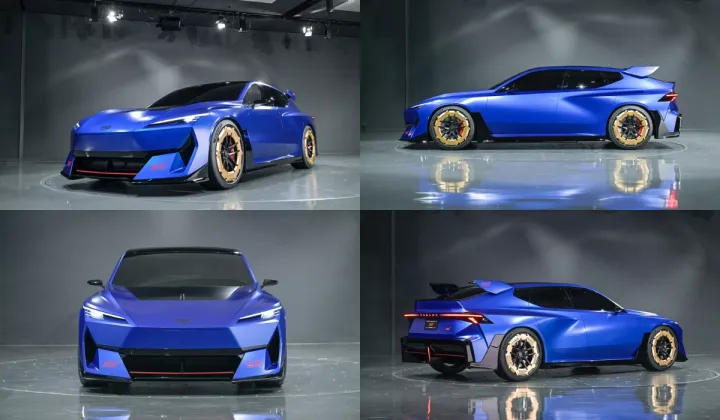 Subaru Performance-E and B STI Concepts