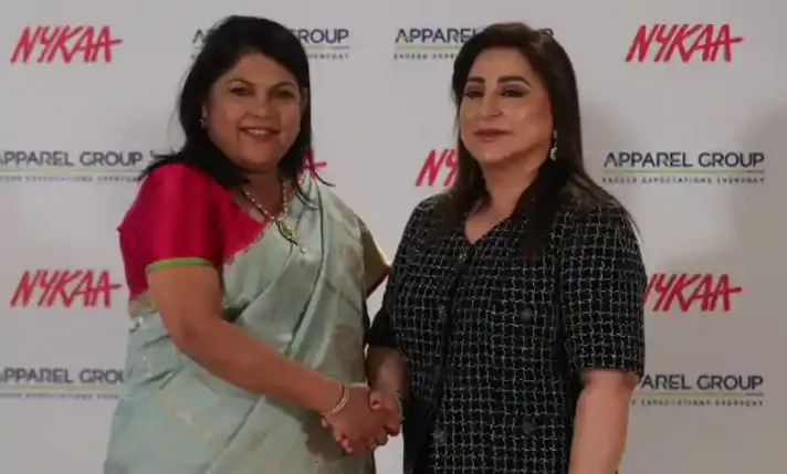 Nykaa partners with Apparel Group