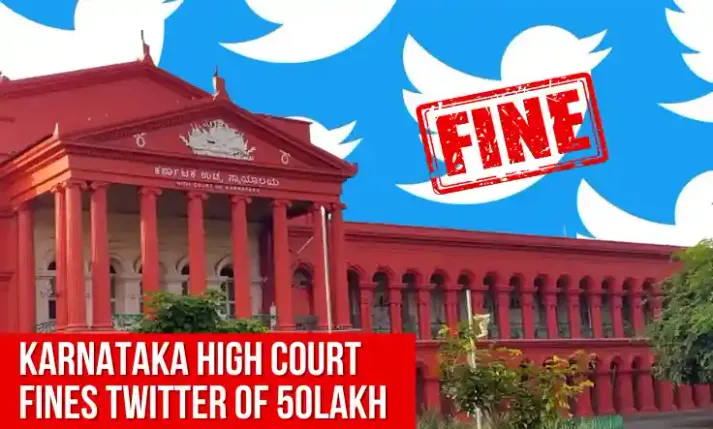 Karnataka high court rejects twitter plea fines 50 lakh