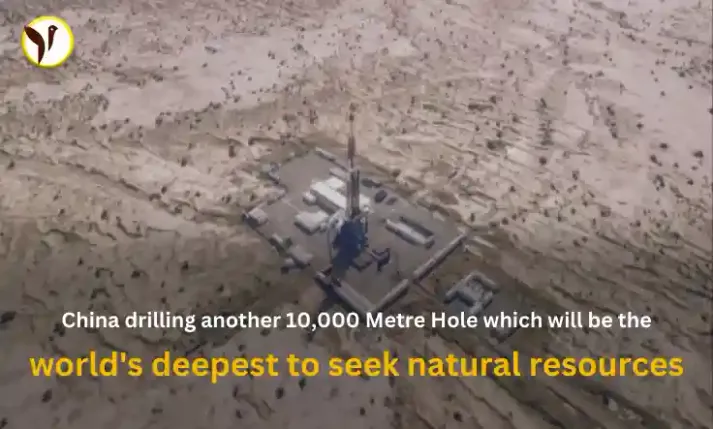 china man made holes for reserves