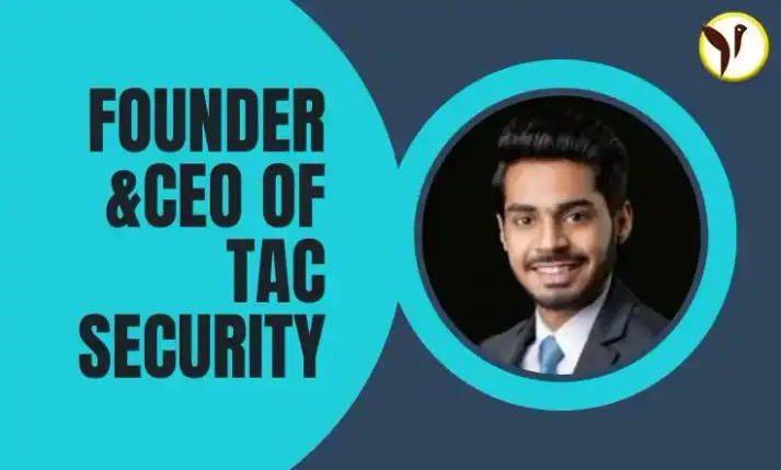 Trishneet Arora, TAC Security's CEO 