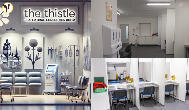 First safe drug consumption room in the UK opening in Glasgow on January 13, 2025