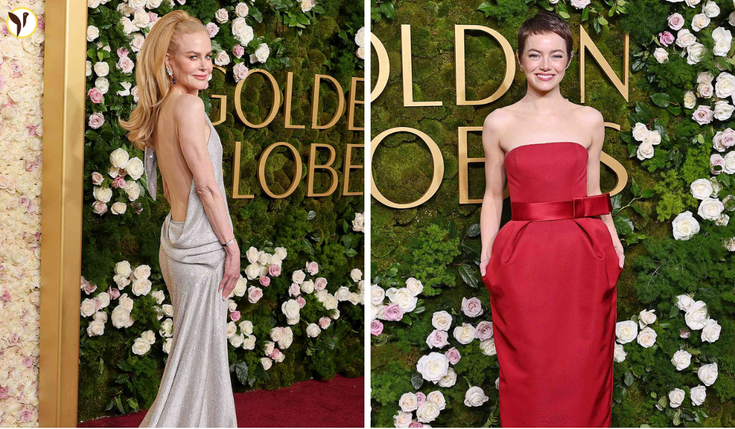 Golden Globes 2025: Emma Stone's Pixie Cut & Nicole Kidman's 
