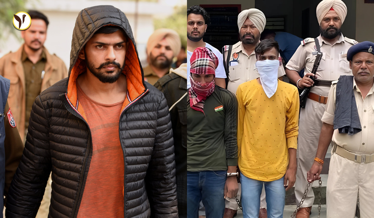 Man arrested for extortion in Lawrence Bishnoi's name, Bihar Police arrest suspect from Azamgarh, minister Santosh Kumar Singh threat case.