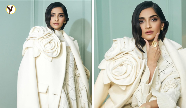 Sonam Kapoor's Elegant All-White Look 