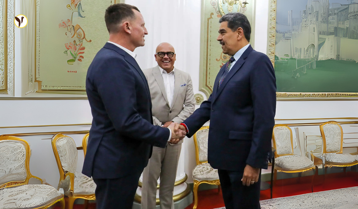 Richard Grenell meets with Nicolás Maduro in Venezuela, securing the release of six American detainees.