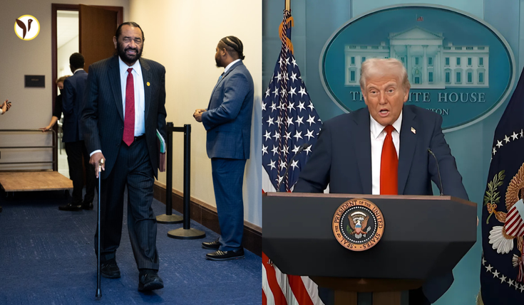 Rep. Al Green announces impeachment articles against Trump