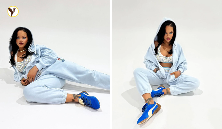 Rihanna's Stylish Street Look