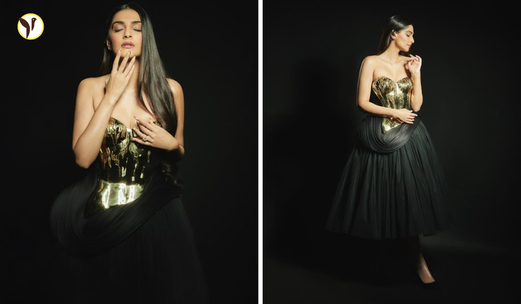 Sonam Kapoor Stuns in Gaurav Gupta Couture 