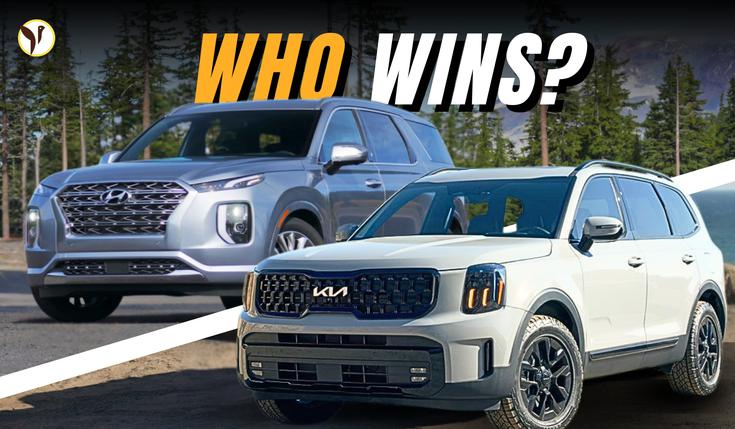 Hyundai Palisade vs. Kia Telluride Side by Side Comparison of Specs, Features, and Design for 2025 SUVs