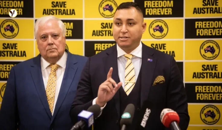 Clive Palmer announces Trumpet of Patriots political party