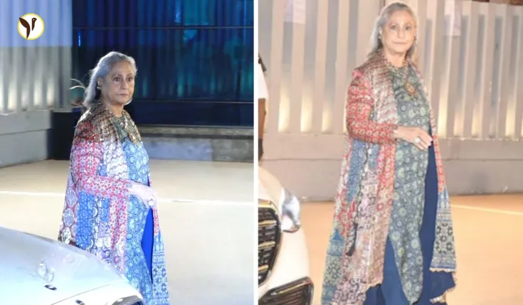 Jaya Bachchan Wows in Traditional Ajrakh Outfit 