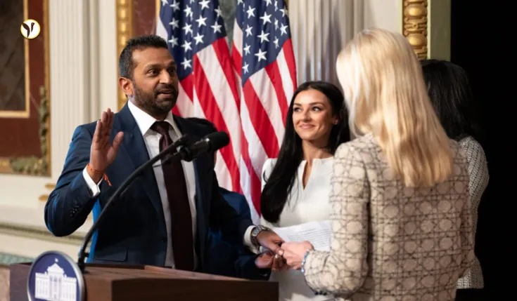 Kash Patel takes oath as FBI director on Bhagavad Gita