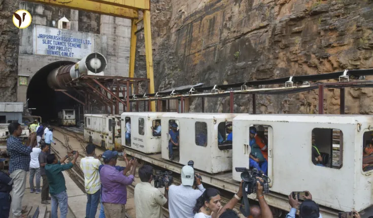 Rescue Operation in Telangana Tunnel Collapse