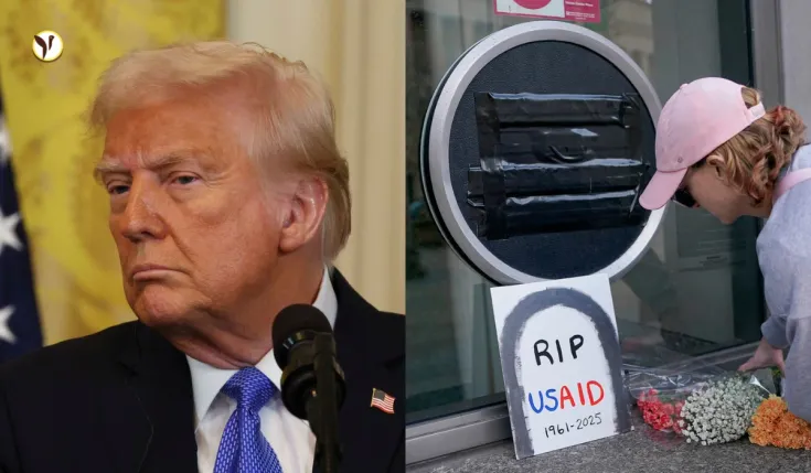 Trump administration fires 1,600 USAID employees amid foreign aid cuts.