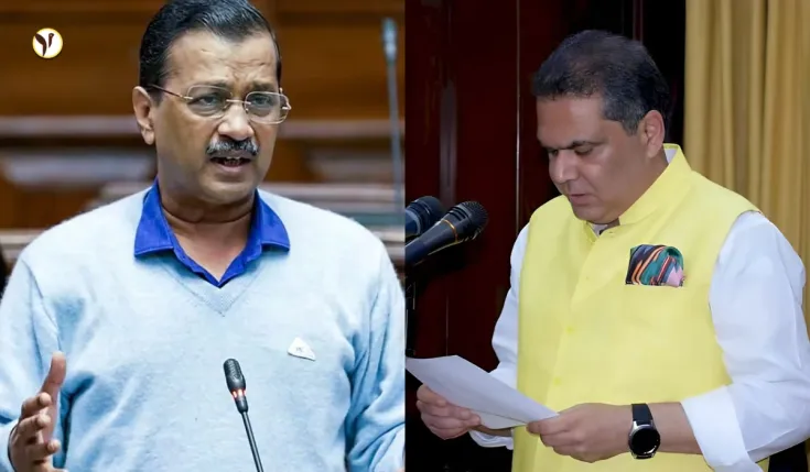 Arvind Kejriwal and Sanjeev Arora AAP amid Rajya Sabha speculation