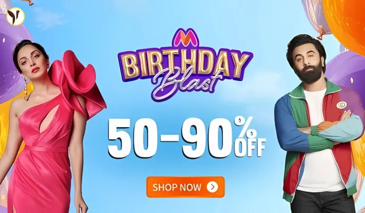 Myntra Birthday Blast Sale