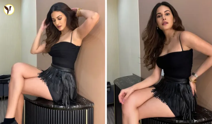 Amyra Dastur Stuns in a Chic All-Black Look