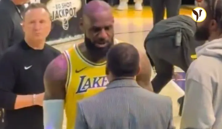 LeBron Explodes