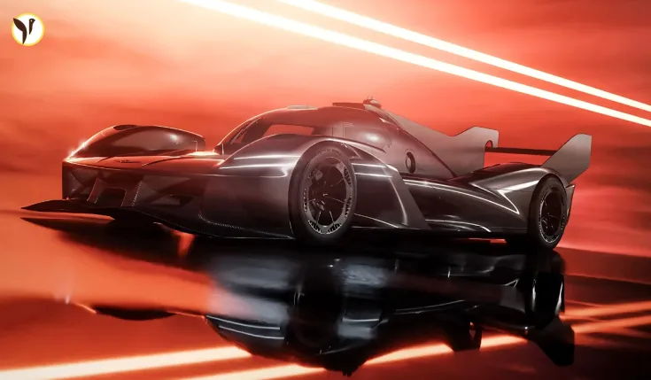 Genesis GMR-001 LMDh Race Car