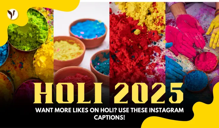 Holi 2025 Instagram Caption