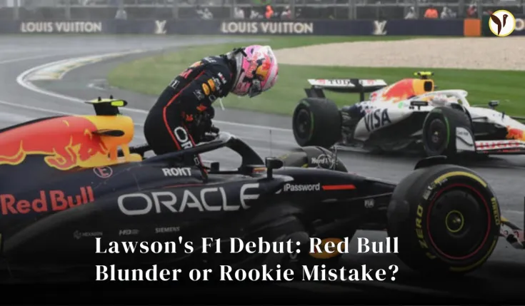 Lawson's F1 Debut