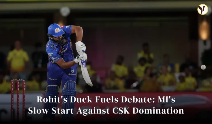 MI's Slow Start Against CSK Domination