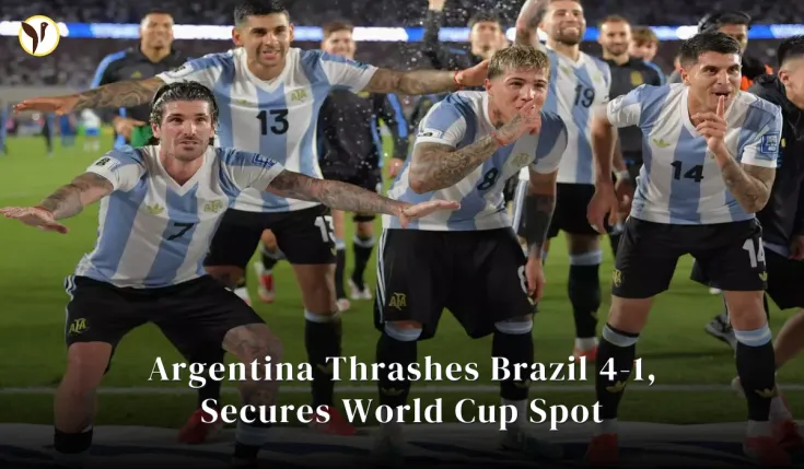 Argentina Thrashes Brazil 4-1