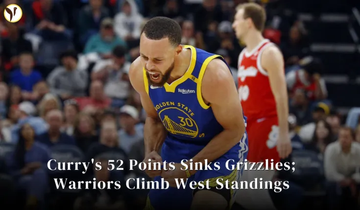 Curry's 52 Points Sinks Grizzlies