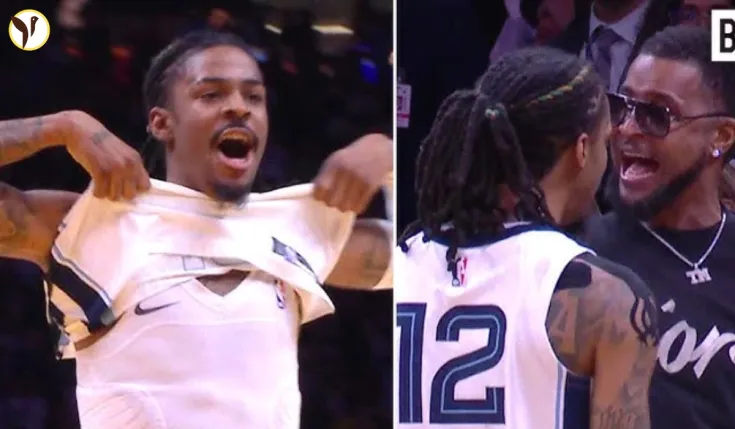 Morant's Buzzer-Beater Sinks Heat