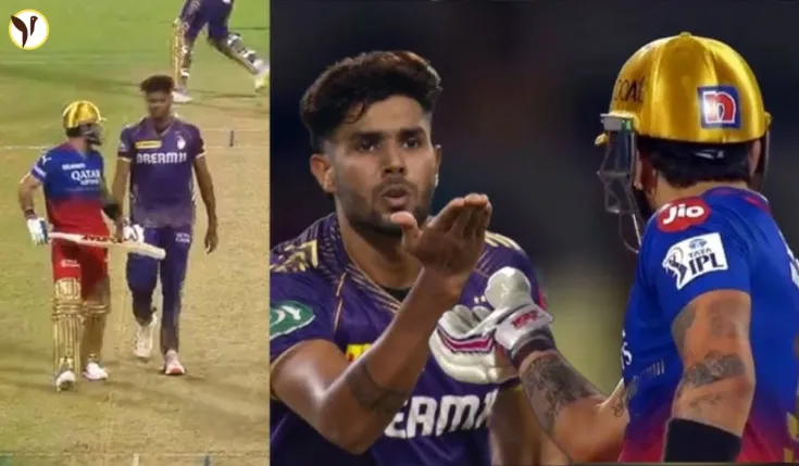 Rana's Fiery Send-Offs & Flying Kiss Fuel KKR-RCB Rivalry