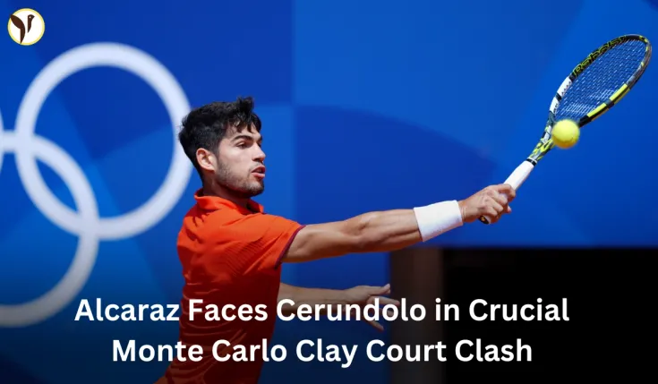 Alcaraz Faces Cerundolo in Crucial Monte Carlo Clay Court Clash