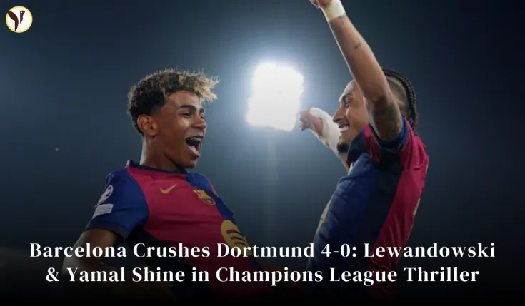 Barcelona Crushes Dortmund 4-0