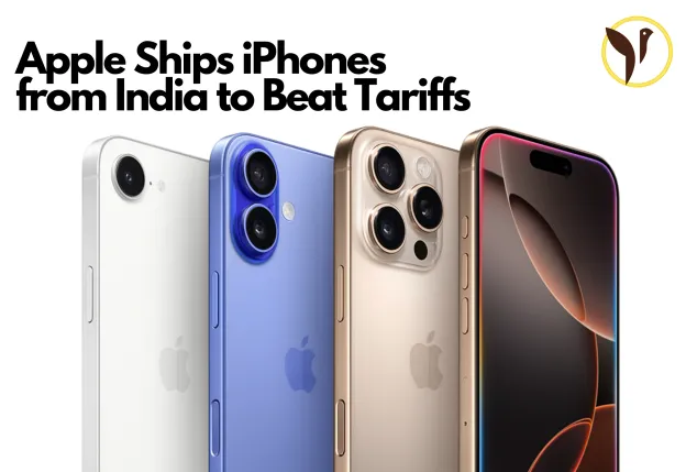 Apple Ships iPhones from India to Beat Tariffs