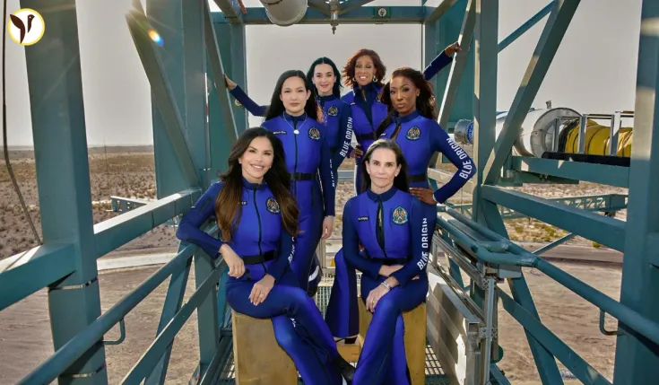 Katy Perry Leads Historic All-Female Spaceflight