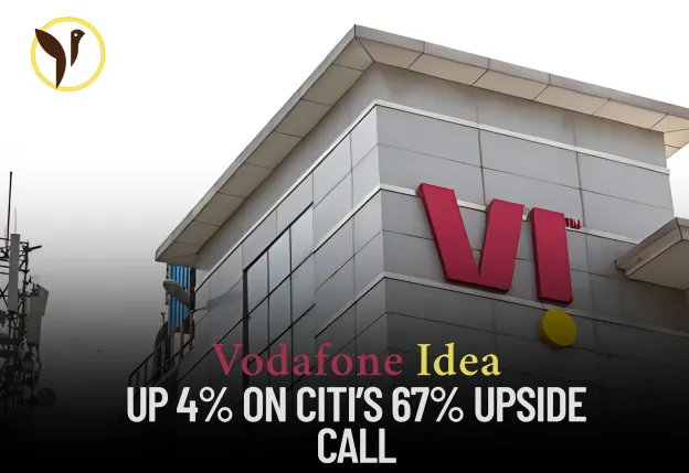 Vodafone Idea Up 4% on Citi’s 67% Upside Call